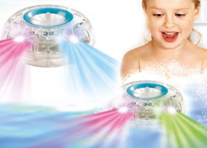 Világító, vízálló fürdőszobai gyermekjáték