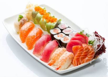 32 darabos sushi tál a belvárosi Imázs Étteremben!