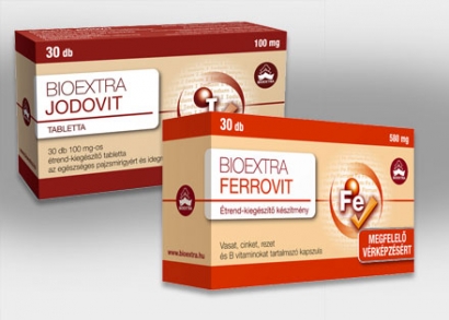 Bioextra Jodovit tabletta vagy Ferrovit kapszula