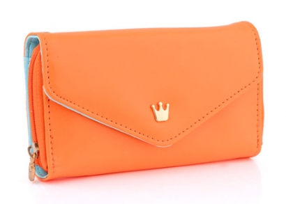 Narancssárga telefontok pénztárca