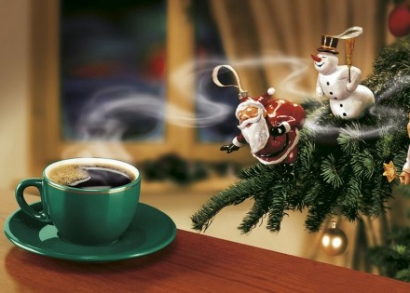 Karácsonyi kávé és teafőző