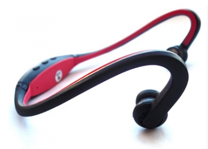 Vezeték nélküli Sport MP3 lejátszó piros