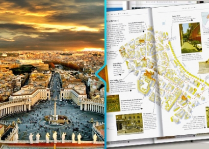 Róma útikönyv 20 kedvezménykuponnal
