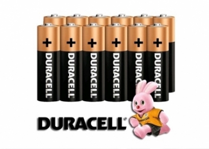 48 db Duracell AA vagy AAA tartós elem