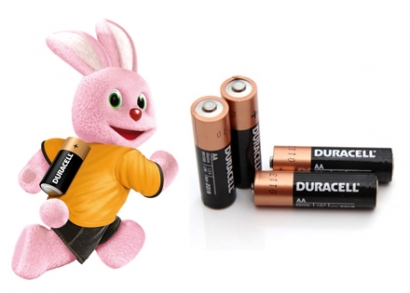 48 db Duracell AA vagy AAA tartós elem