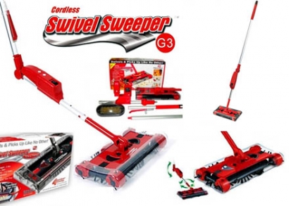 Swivel sweeper elektromos, vezeték nélküli seprű