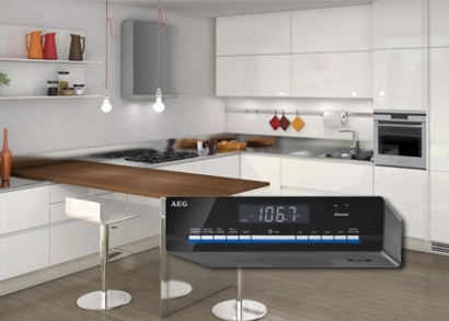 Aeg bluetooth falra szerelhetÅ konyhai rádió, lcd kijelzÅvel ...
