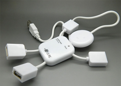 Ember formájú USB HUB elosztó