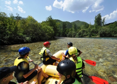 Rafting a Neretva folyón, teljes ellátással