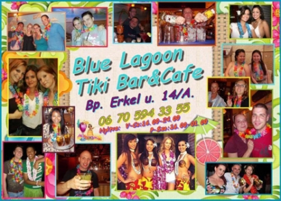 Blue Lagoon Tiki Bar - 2 Trópusi Koktél 1 áráért!