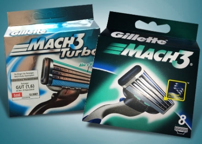 8 darabos Gillette Mach 3 és Gillette Mach 3 Turbo