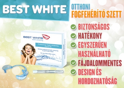 Best White Speciális Otthoni Fogfehérítő Szett