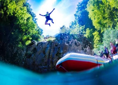 Rafting a Neretva folyón, teljes ellátással